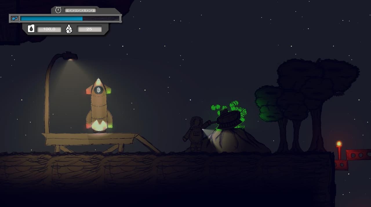 To the moon (itch) (Black-turn) screenshot 3