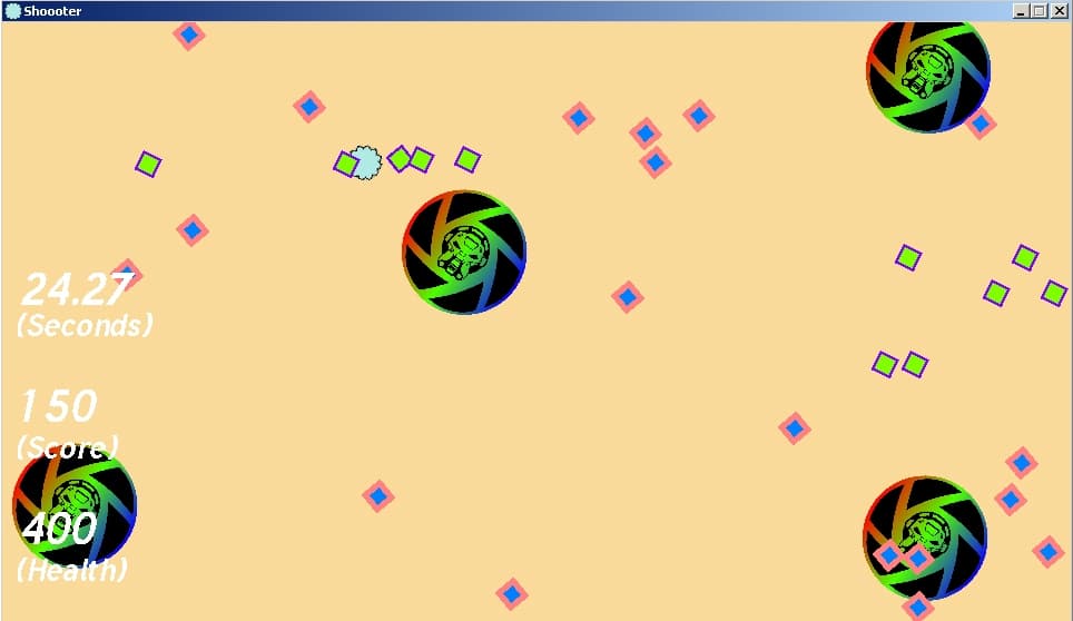 Shoooter (developed with a free cross-platform game engine, RCBasic) screenshot 2