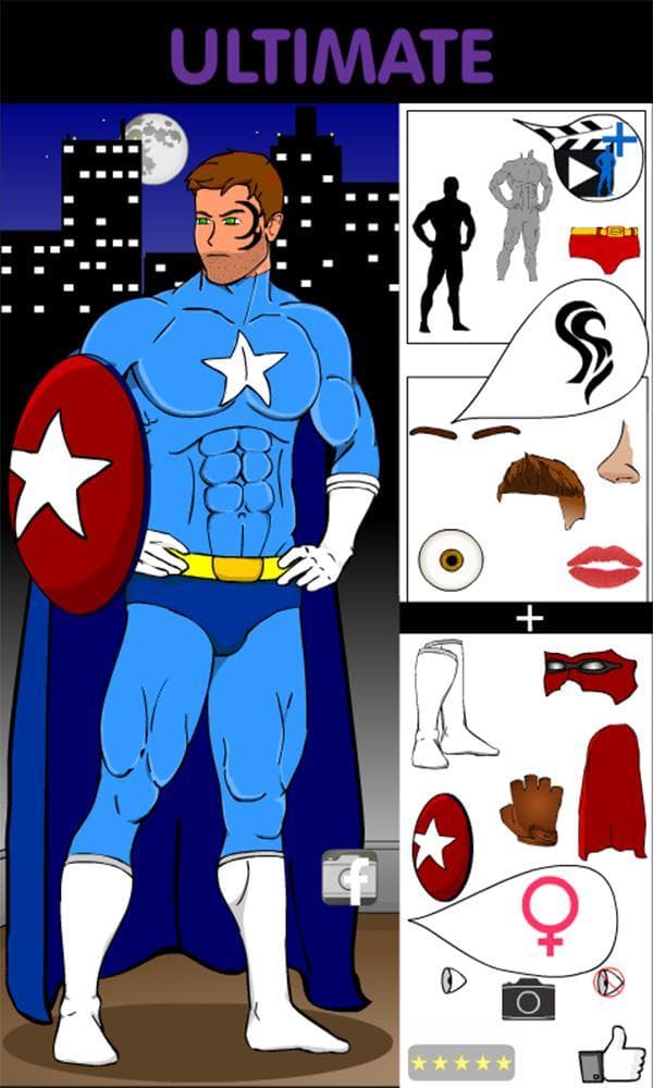 Create A Superhero screenshot 2