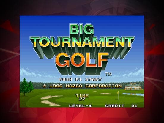 BIG TOURNAMENT GOLF ACA NEOGEO screenshot 2