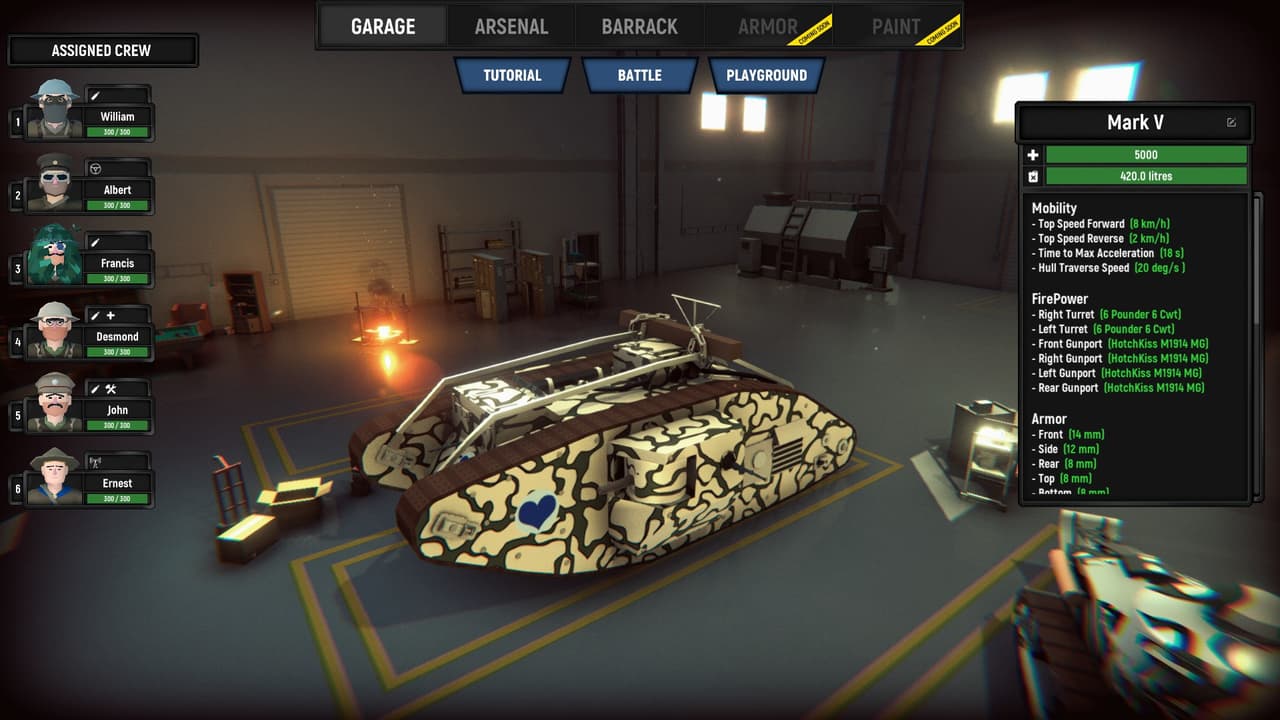 Armored Battle Crew screenshot 2
