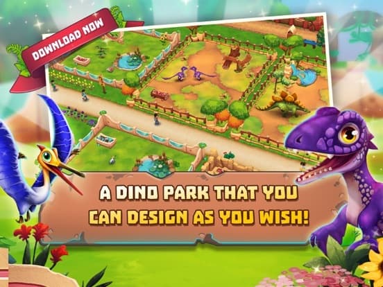 Dinosaur Park: Primeval Zoo screenshot 2