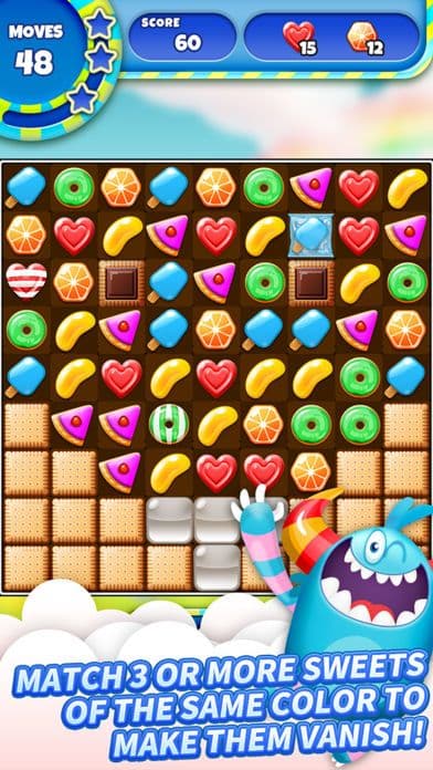 SugarLand - A match 3 puzzle screenshot 2