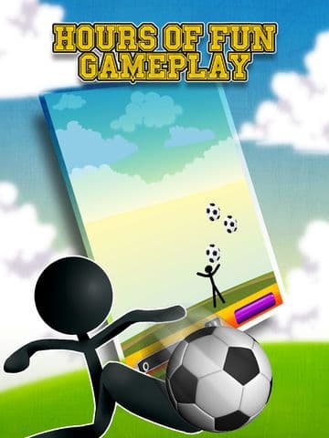 Stickman Soccer Ball Slide: Final Escape screenshot 2