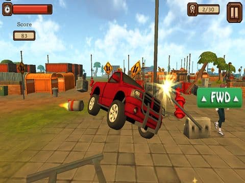 Turbo Truck City Crash 3D screenshot 3