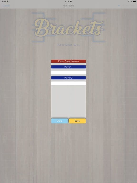 Brackets - For Game Night screenshot 3