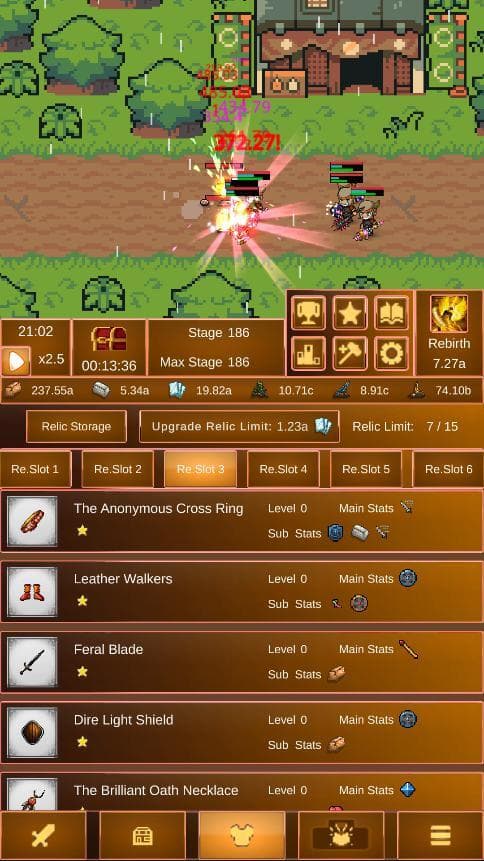Idle Weapon Fantasy (Blood) screenshot 5