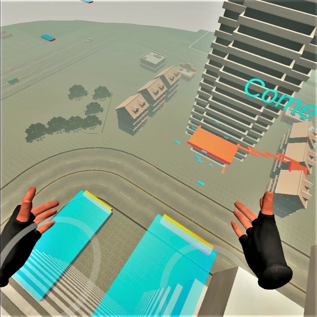 Ultra Height: Mist City Climb (VR Platformer/Climbing/Fitness Game for Oculus Quest) screenshot 2