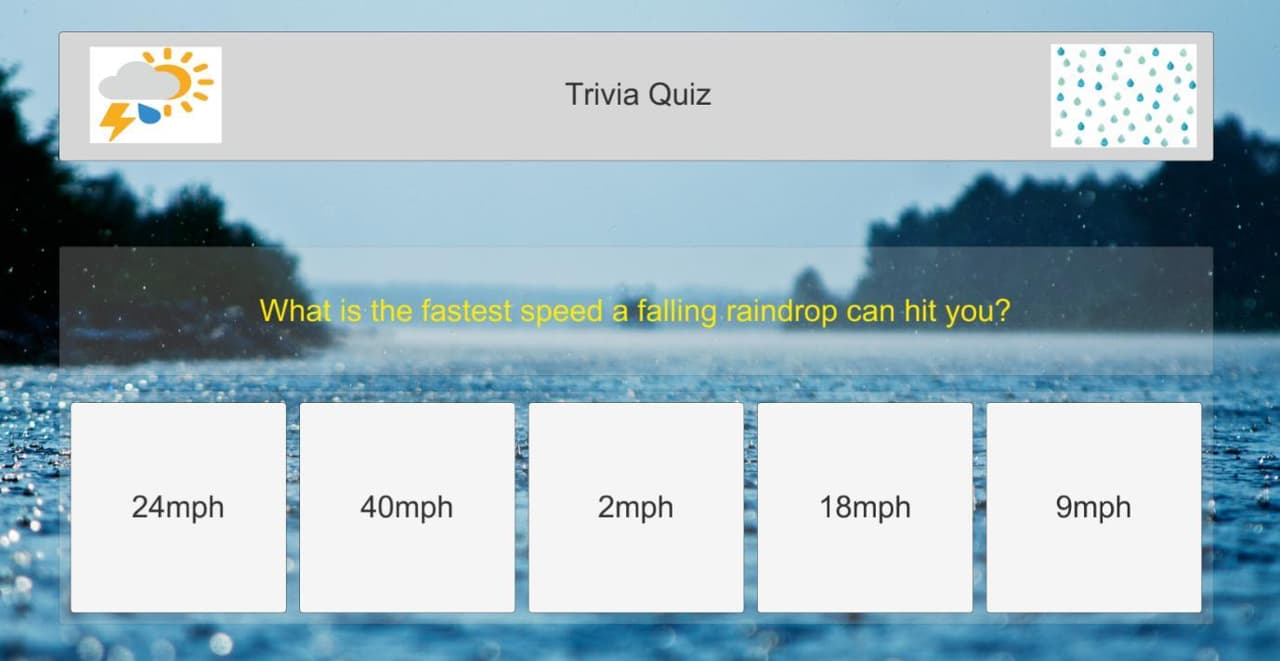 Weather Quiz screenshot 3
