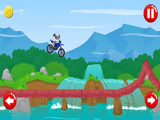 panda moto run screenshot 2