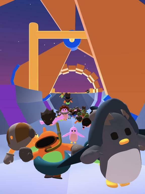 Penguins Knockout Fall Game screenshot 5