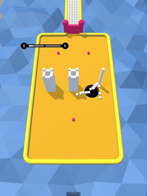 Hungry Hole 3D - Color Domino screenshot 2