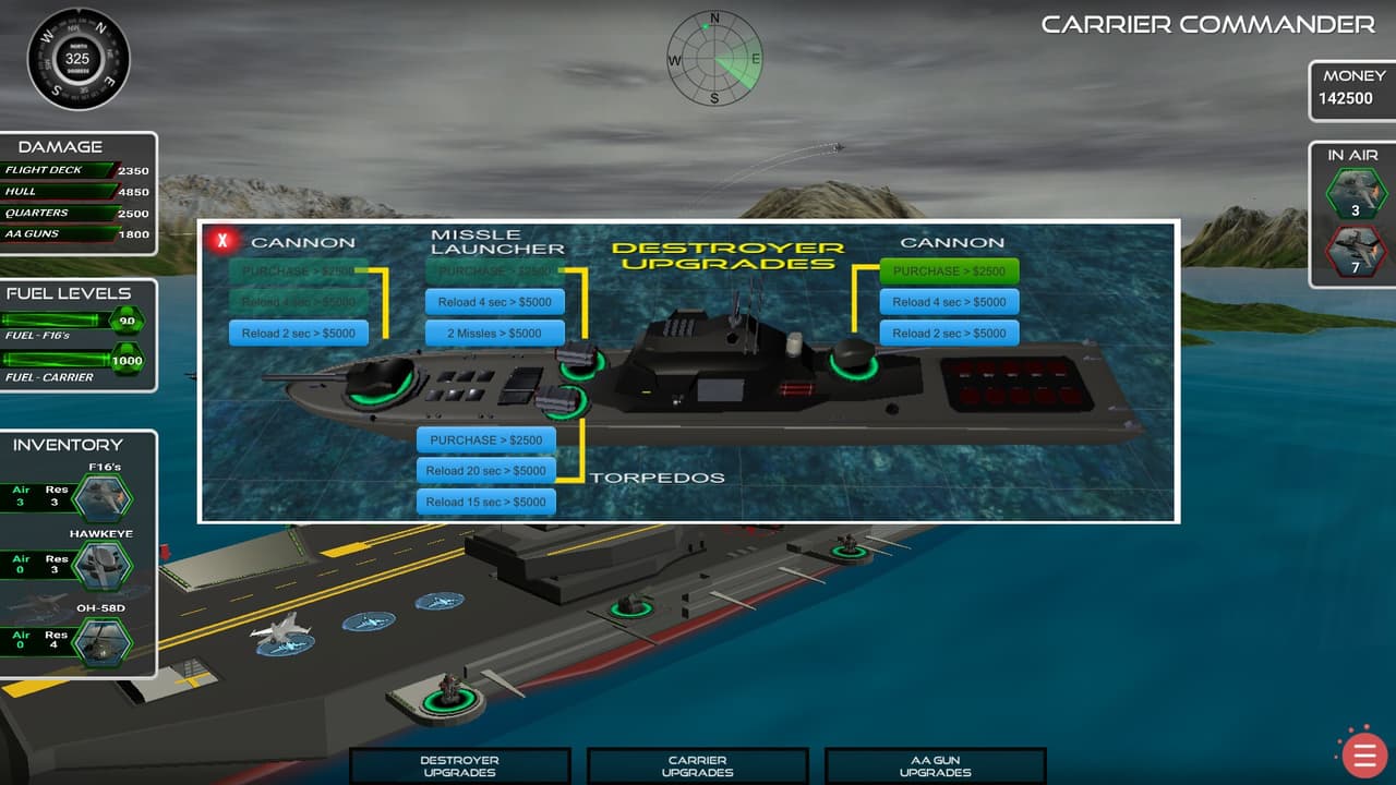 Carrier Commander screenshot 3