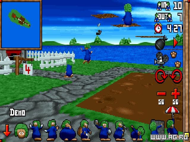 3D Lemmings screenshot 3