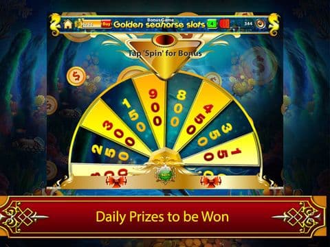 Golden seahorse progressive slotmachine: deep ocean adventure with plenty of treasure! screenshot 5