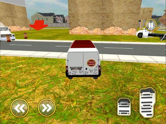 American Pizza Delivery Boy - Ultimate Van Sim 3D