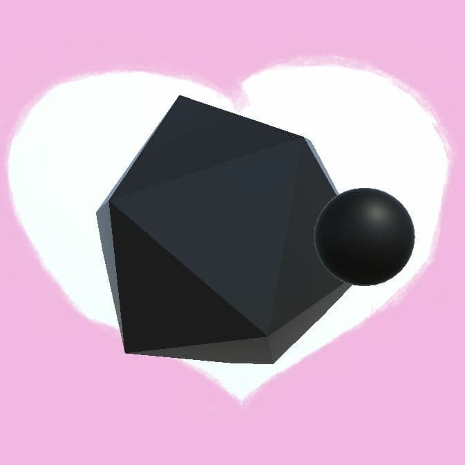 Ball And Icosahedron Love