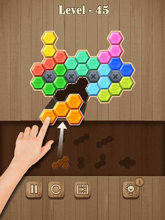 Block Hexa Puzzle: Wooden Game screenshot 5