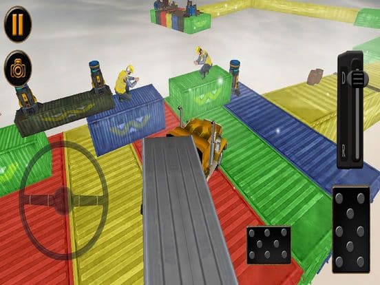 Drive Heavy Truck In Space screenshot 4