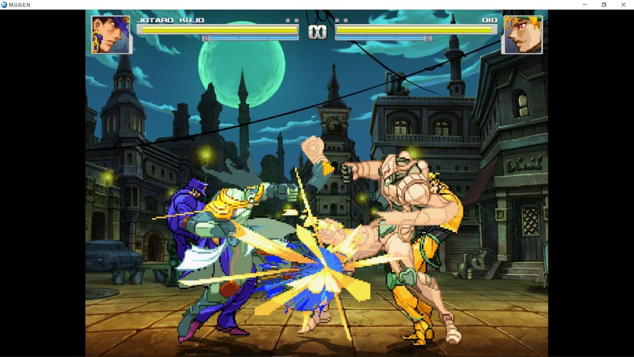 Jojos Bizzare adventure fighting game
