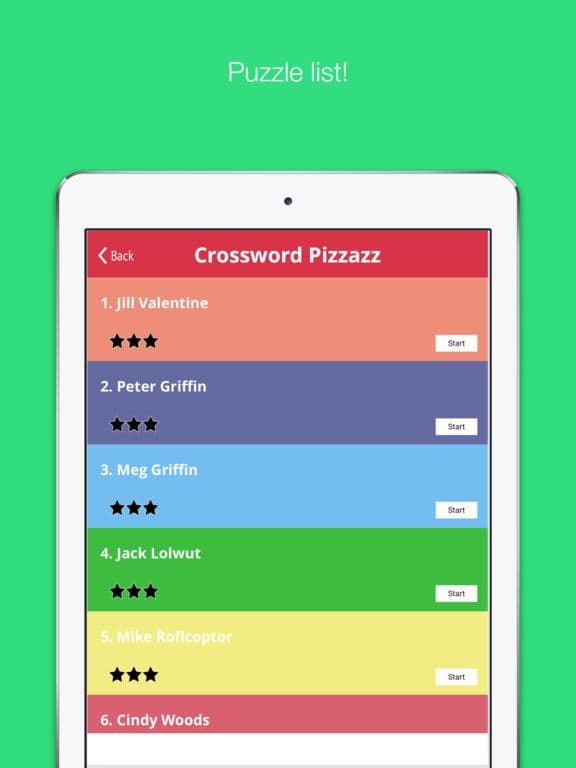 Easy Crosswords - Pizzazz screenshot 5