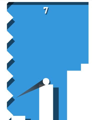 Geometry Jump - Dont miss the white blocks & avoid the spikes screenshot 5