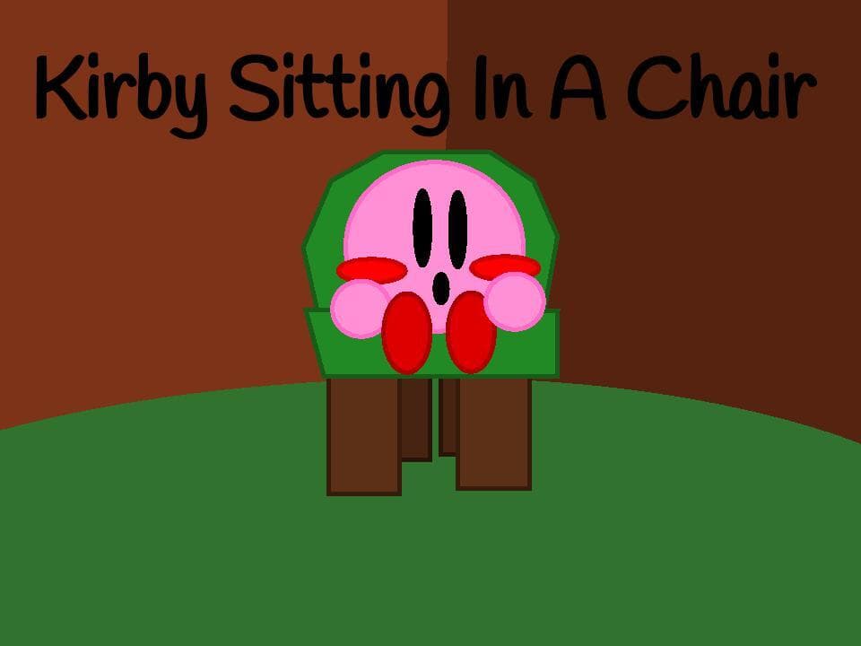 Kirby Sitting On a Chair Simulator