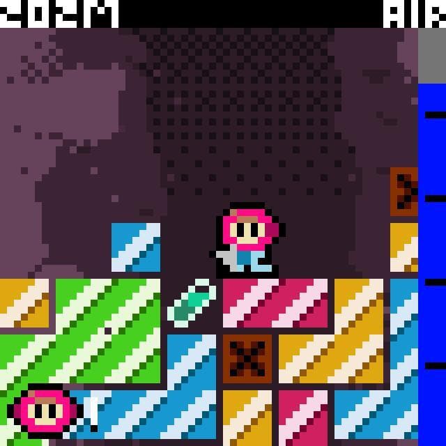 Micro Driller (LOWREZJAM 2022) screenshot 3