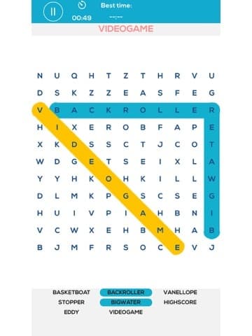 Word Search: A fun word game screenshot 3