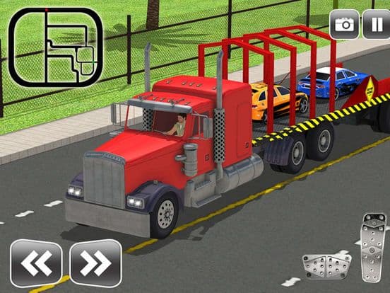 Car Transporter Trailer Truck