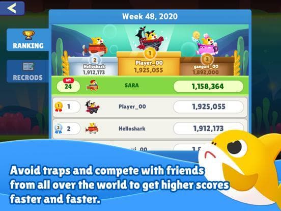 Baby Shark Run Away screenshot 5