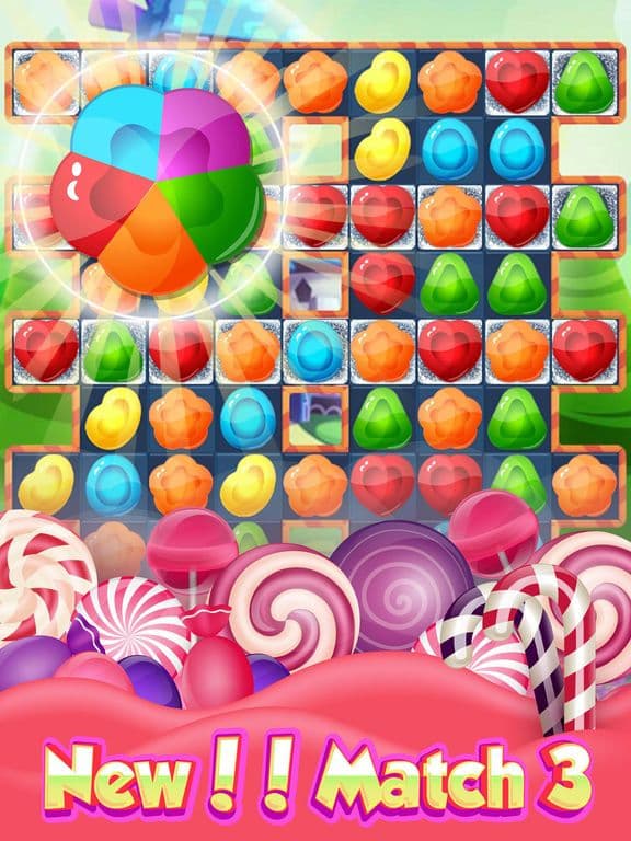 Super Charming Lollipop Perfect Match 3 Sugar Land screenshot 2