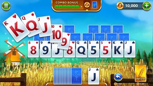 Farmship: TriPeaks Solitaire screenshot 2