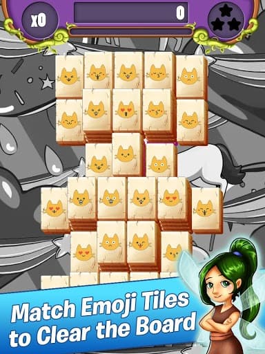 Emoji Mahjong - Rainbow Unicorn Adventure Quest screenshot 4