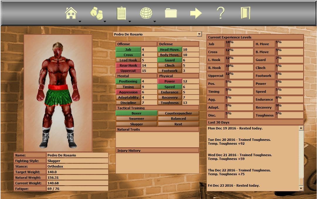 World Boxing Manager (itch) screenshot 4