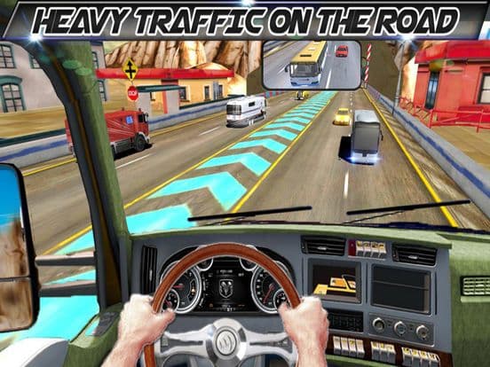 In Truck Driving Highway Games screenshot 4