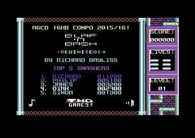 Blap N Bash Revisited [Commodore 64] screenshot 3