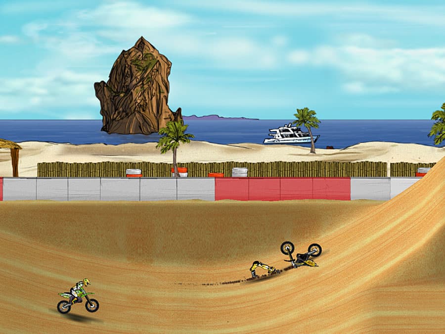 Mad Skills Motocross screenshot 2