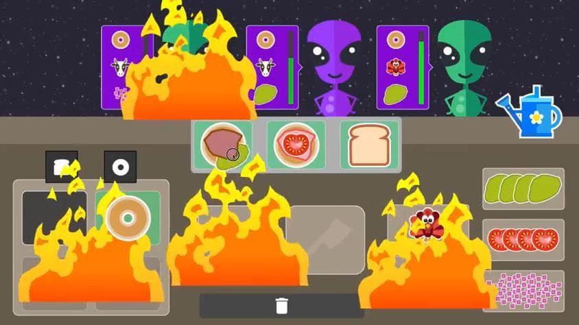 Space Cooking: Violent Wildfire Edition