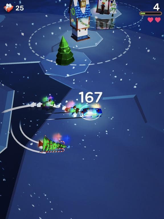 XMAS RUSH: Snow, Race & Gifts screenshot 3