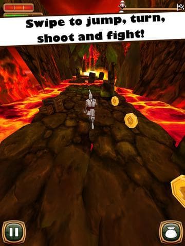 BLACK FIST Ninja Run Challenge screenshot 2