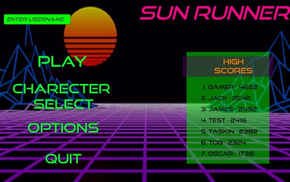 SunRunner screenshot 2