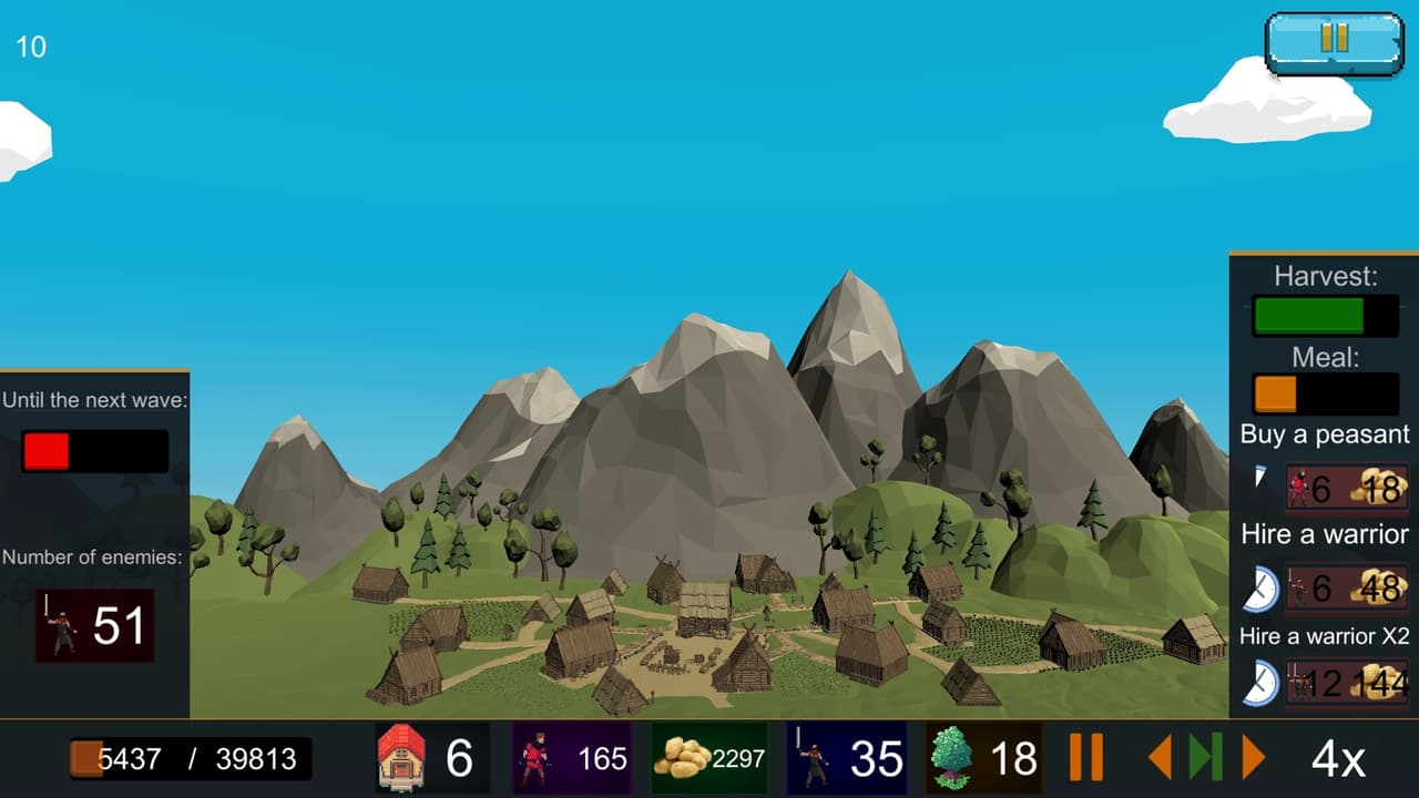 Save The Village: Time clicker game screenshot 4