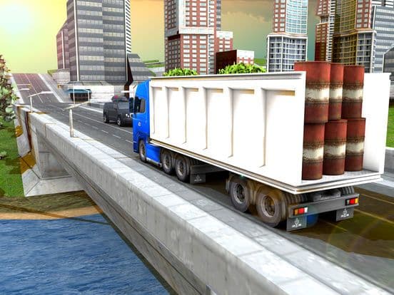 Cargo Truck Parking Transport screenshot 2