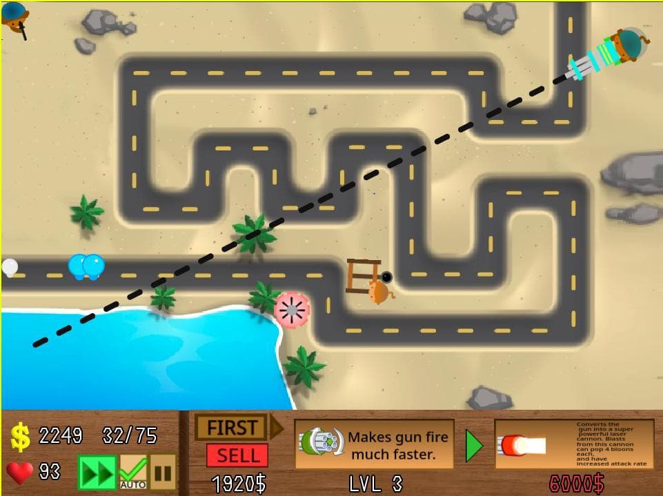 Bloons TD 5 Scratch edition screenshot 6
