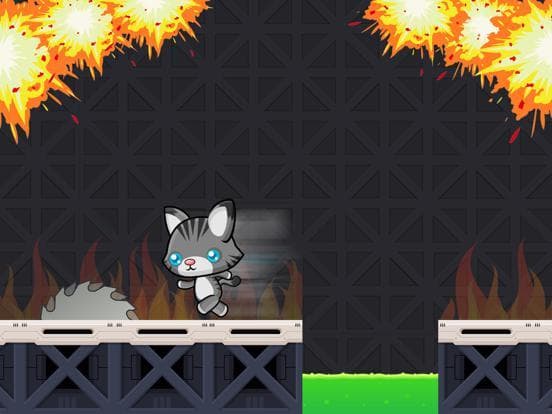 Daredevil Cat - Rush Road screenshot 2