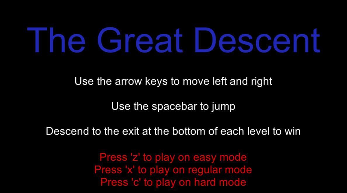 The Great Descent screenshot 2