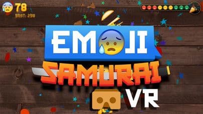 Emoji Samurai VR: Slice and dice emojis for Google Cardboard screenshot 2