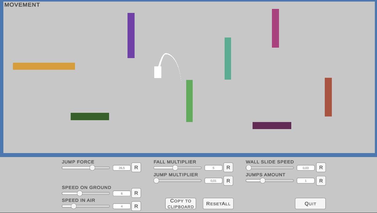 PreAlpha-Movement-Mechanics