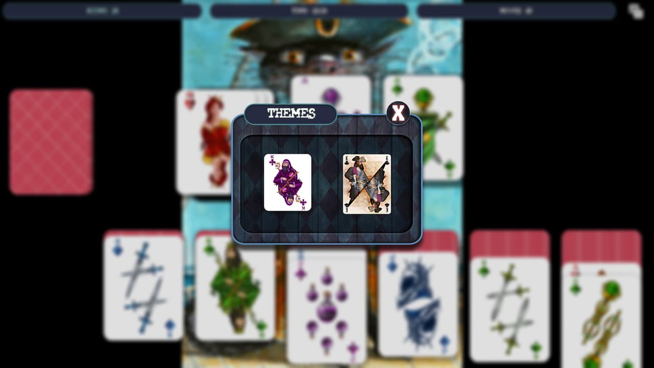 Solitaire - Cat Pirate Portrait screenshot 6